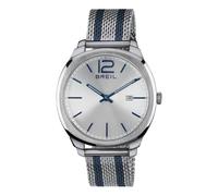 Breil Watch man Clubs dial Silver e Bracelet in Steel, Movement TIME JUST - 2H Quartz