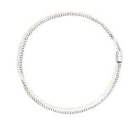 Breil women's necklace Magnetic steel spheres with pearls TJ3580
