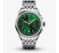 Breitling Mens Premier B01 Chronograph Green Dial Watch AB0145371L1A1