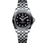 Breitling Watch Galactic 32 Sleek Edition Diamond Pilot Bracelet - Black BTL-1471
