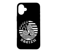Breizh Brittany Celtic Triskele Flag Pride Case for iPhone 16 Plus