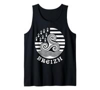 Breizh Brittany Celtic Triskele Flag Pride Tank Top