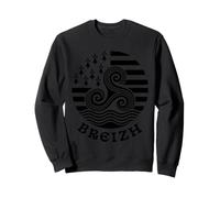 Breizh Brittany Triskel Breton Heritage Design Sweatshirt