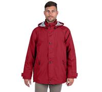 Breizh Ocean - Auray Marine - Waterproof parka - Heat-sealed seams - Red (M)