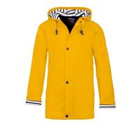 Breizh Ocean - Womens Trench Coat - XS to 3XL - French Creation CARNAC - Rain Coats for Women with Striped Lining - Waterproof Jacket - Trench Coats for Women