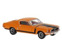 BREKINA 19616 Ford Mustang Coupe, Orange, 1968, H0, New 2026, With Box