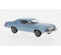 BREKINA 19730 HO Scale Ford Gran Torino Blue Color Year 1976