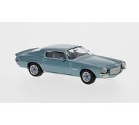BREKINA 19918 HO Scale Chevrolet Camaro Light Blue 1966