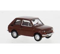 BREKINA 22372 HO Scale Fiat 126 Brown Color Year 1972