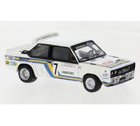 Brekina 22661 Fiat 131 Abarth, No.7, Svenska Fiat, Monte Carlo, Scale H0 1:87