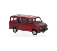 Brekina 34907 Citroen C25 Bus, Dark Red 1982 Scale H0 1:87