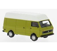 Brekina 34955 HO Scale VW LT High-Room Van Green Color 1975