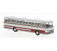 BREKINA 56055 Setra S 150 H Travel Bus Helgrau / Red Ho 1:87 New