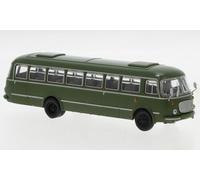 Brekina 58267 - 1/87 JZS Jelcz 043 Bus, Dark Green, Military , 1964 - New
