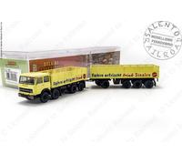 Brekina 58535 Fiat 691 Millepiedi Truck 'Sinalco' with Trailer - 1:87