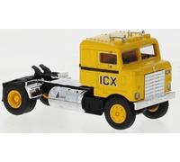 Brekina 85953 HO Scale Kenworth Bullnose Yellow ICX Year 1950