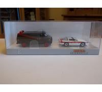 Brekina 90501 - The A Team Gift Set - GMC Vandura & Corvette C4 - 1/87 Scale NEW
