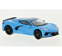 Brekina PCX870211 Chevrolet Corvette C8 Blue, 2020, H0 New 2022