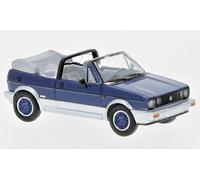 Pcx870311 by Brekina Volkswagen Golf Cabrio 1987-1993 Blue Silver Scale H0 1:87