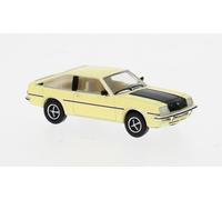 Brekina PCX871572 1/87 Opel Manta B CC Model Car, Light Yellow, 1978 - New