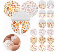 Breling 18 Pack Feeding Tube Pads Button Pad Gtube Button Covers Reusable g Tube Cutie Dinosaur Feeding Supplies for Kids Baby Breastfeeding Nursing Care (Flower)