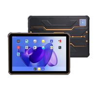 Breloom ST10-5G Rugged Tablet, 10.1 inch Andriod 14 Tablet, Octa-Core CPU 8GB+256GB, IP68 Waterproof, 10000mAh, 5G/BT 5.0/GPS/NFC, 13MP+5MP Camera (Orange)