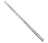 Breman Precision Metal Ruler 36 Inch - Cork Backing Straight Edge - Metal Yard Stick 36 Inch Stainless Steel - Imperial & Metric Cork Backed