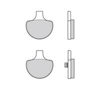 BREMBO 07HD0614 Brake pad set