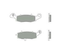 Brembo 07ka15cc Organic Brake Pads