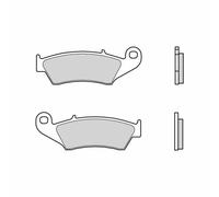 Brembo Carbon Ceramic Front Brake Pads for Kawasaki KLX 600 R 1993
