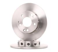 08.2950.24 Front Brake Discs 2 Pieces Pair 262mm Diameter Solid Braking Brembo