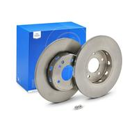 2x Brake disc solid 08.4750.41 BREMBO for MERCEDES-BENZ C-CLASS