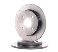 08.4931.76 Brake Disc 2 Pieces Rear Fits Ford Focus 1 Saloon Turnier By Brembo