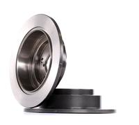 Pair of Brembo 08.6897.11 Brake Disc Rear Solid (x2)