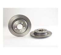 08.7765.11 Rear Brake Discs 2 Pieces Pair 287mm Diameter Solid Braking By Brembo