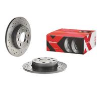 Brembo 08.8638.1X Brake Disc 2 Pieces Front Fits Opel Corsa C Hatchback Van