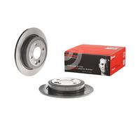 BREMBO Pair UV Coated Brake Discs 08.9163.11