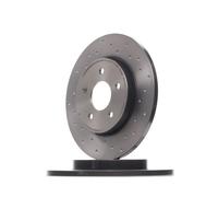 BREMBO Brake disc Perforated 08.9734.1X Brake rotor,Brake discs FORD,JAGUAR,MONDEO III Kombi (BWY),MONDEO III (B5Y),MONDEO III Stufenheck (B4Y)