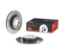 Brembo 08.A615.11 Rear UV Coated Brake Disc, Set of 2