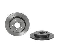 Brembo 08.A725.1X Brake Disc Rotors Set of 2