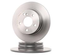 Brembo 2x Brake Discs Pair Solid Rear 278mm 08.A737.11 Set 0004231312 2044230512