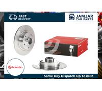 Brembo Brake Disc 08.B391.37 Prime with Bearing - Fits Renault Megane