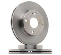 2x Brake disc internally vented 09.5581.34 BREMBO for MAZDA 323 S Mk IV DEMIO