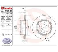 Brembo 09.7217.21 Prime Brake Disc