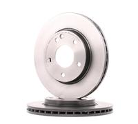 Brembo Brake Discs 09.7359.21 Front Internally Vented 260mm 2x Fits Mercedes A-Class