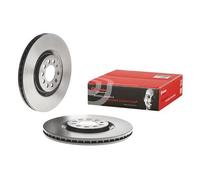 2x Brake disc internally vented 09.7880.11 BREMBO for VW AUDI SEAT SKODA