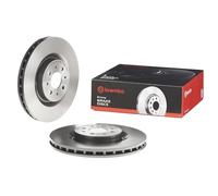 2x Brake disc internally vented 09.8004.41 BREMBO for ALFA ROMEO MITO