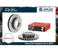 Brembo Brake Disc 09.8421.11 - Vented Drilled UV-Coated - Front Right - Fits Porsche 911
