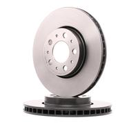 Front Brake Discs 2 Pieces Pair 286mm Diameter Vented Braking Brembo 09.8633.11