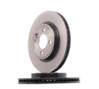 2x Brake Discs Vented Front 276mm 09.8655.11 Brembo 34111502891